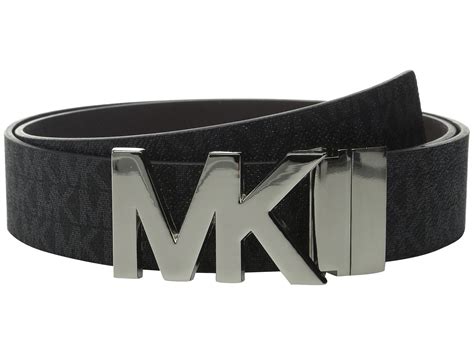 mens belts michael kors|michael kors reversible belt men.